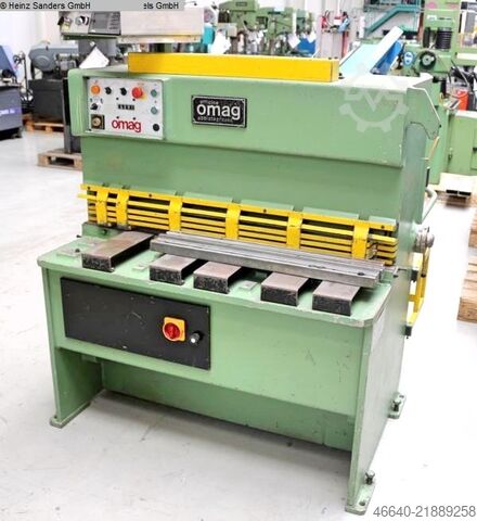 Guillotineskärare - hydraulisk OMAG CEL 104