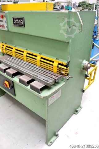 Guillotineskärare - hydraulisk OMAG CEL 104