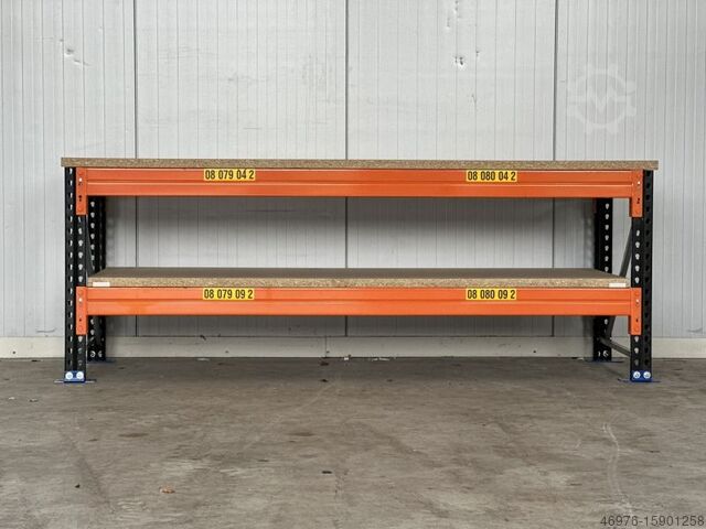 Bàn đóng gói bàn làm việc bàn làm việc Polypal Stockpal / Werkbank / Abm.: 2500x938x900mm(BxTxH)