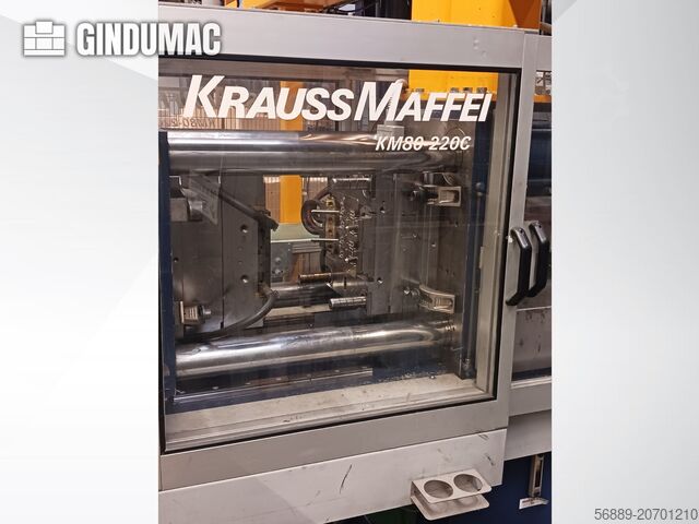 Máquina de moldeo por inyección hidráulica Krauss Maffei 80-220 C1