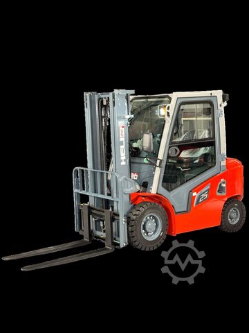 Dieselový čelný nakladač Heli CPCD25 - Garantie 2 Jahre - KUBOTA Motor