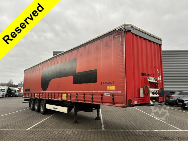 Terpal gelongsor Krone Profi Liner / Curtainside / BPW Drum / NL Trailer