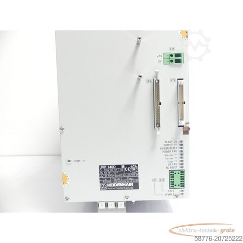 Heidenhain component Heidenhain UVR 140D ID 1084190-01 Umrichter generalüberholt mit 3 Monaten Gewährleistung SN: 59161711F im Austausch (Exchange)