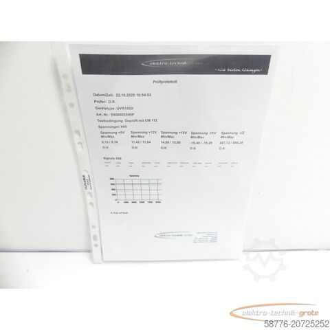 Componente Heidenhain Heidenhain UVR 150D 390 421-01 SN26825548P im Austausch (Exchange)