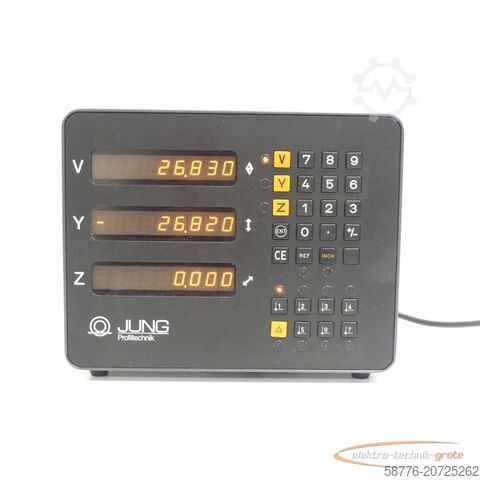 하이덴하인 성분 Heidenhain VRZ 770 G 3-Achsen Zähler Id. 249 904 02 SN:4437173 - ! -