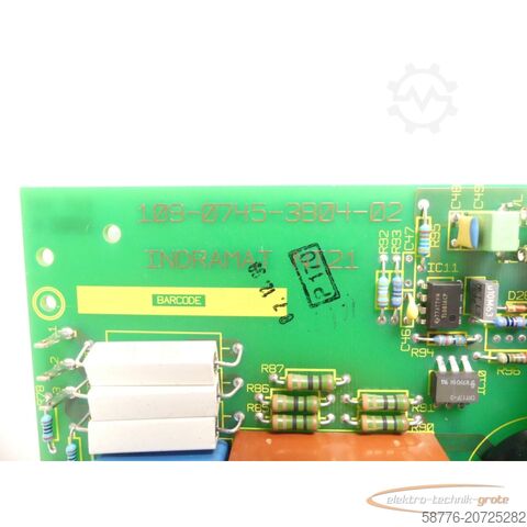 Indramat Komponente Indramat 109-0745-3B04-02 Platine NT21
