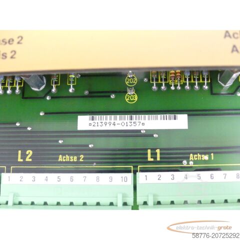 Indramat Komponente Indramat 3TRM2-G11-W0 / ZE5 2PULS-THYR.-REGELVERSTÄRKER SN:16282