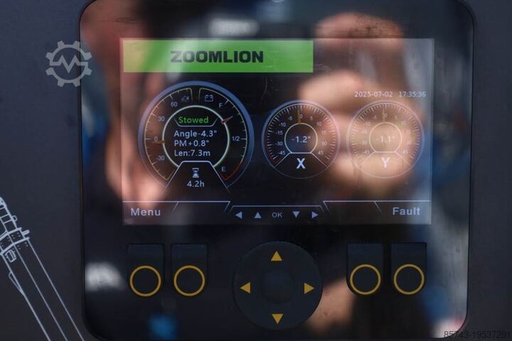 Plataforma telescópica Zoomlion ZT22JE Fully Electric Lithium-Powered, 4x4 Rough T