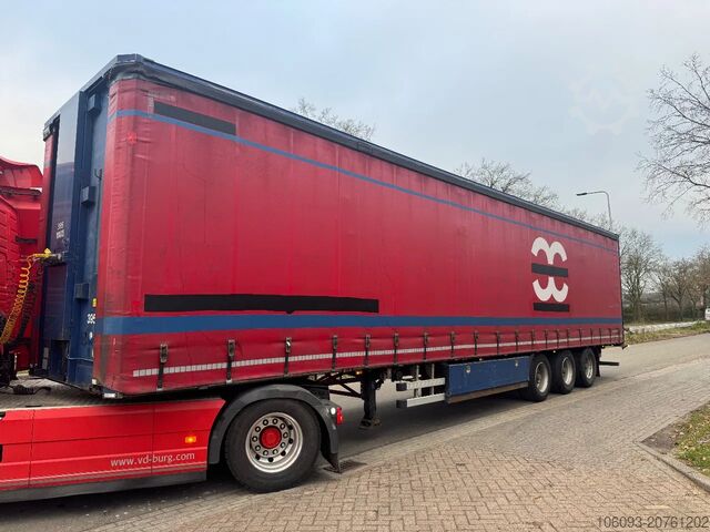 Розсувні тенти CUPPERS 3 ass schuifzeilen oplegger