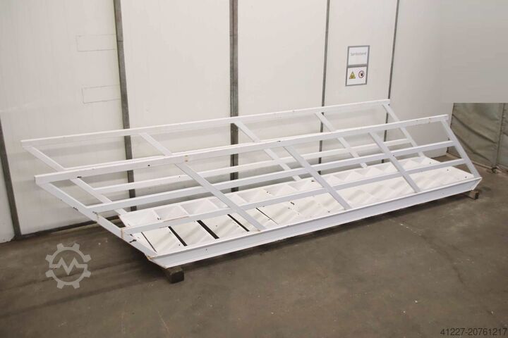 Steel staircase Stahl 13-stufig  Höhe 2980 mm