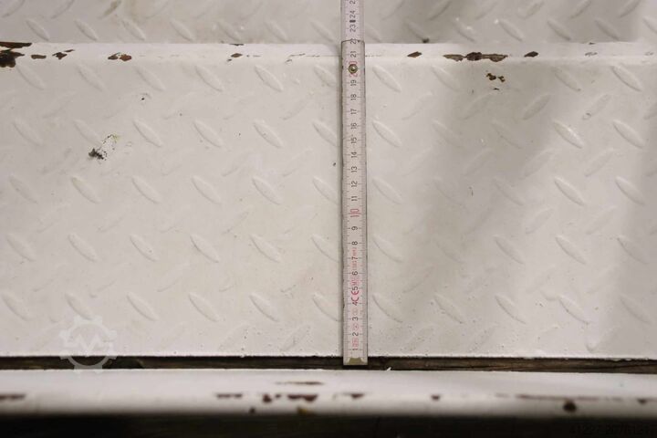 Steel staircase Stahl 13-stufig  Höhe 2980 mm