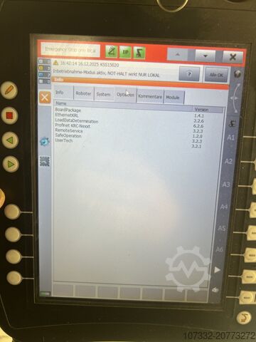 Industrial robot KUKA KR 210 R3300 K ultra