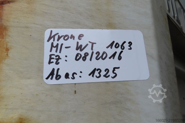 مقطورة نصف مفتوحة KRONE Stahlmattenauflieger