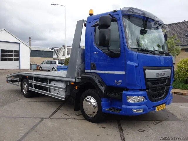 Fourgon porte-voitures DAF LF 210 oprijlaadbak,airco