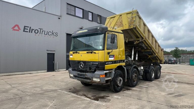 Ανατροπή 3 όψεων Mercedes-Benz Actros 4143 (EPS / LAMES / GRAND PONT / STEEL S...