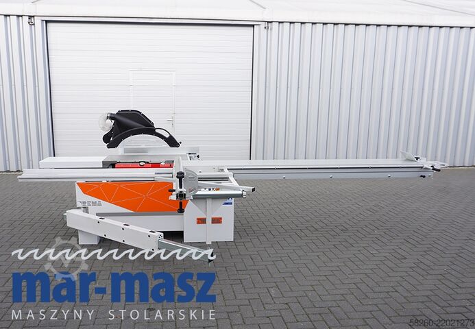 स्लाइडिंग प्रारूप तालिका आरा REMA Fx400 2osie 6kW / 1300 elektryczna