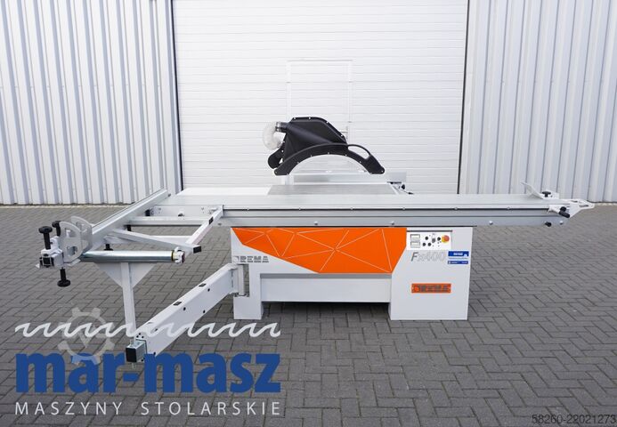 स्लाइडिंग प्रारूप तालिका आरा REMA Fx400 2osie 6kW / 1300 elektryczna