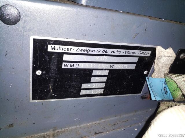 Xe thương mại - xe ben Multicar M30 Carrier