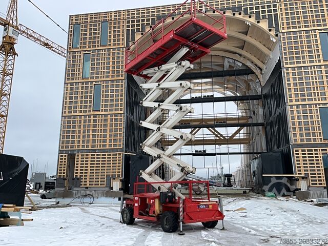 Bàn nâng thủy lực kiểu kéo Holland-Lift B195-DL25 (21m)