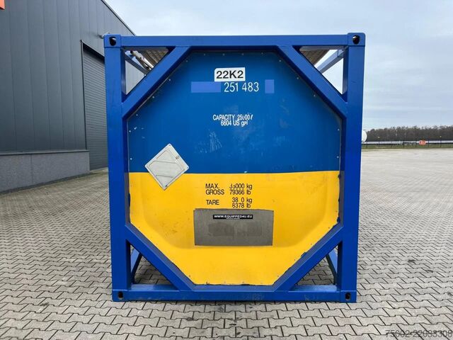 Tankcontainer Welfit Oddy 20FT ISO, 24.930L / 1-COMP  / T11 / valid 5Y/CS...
