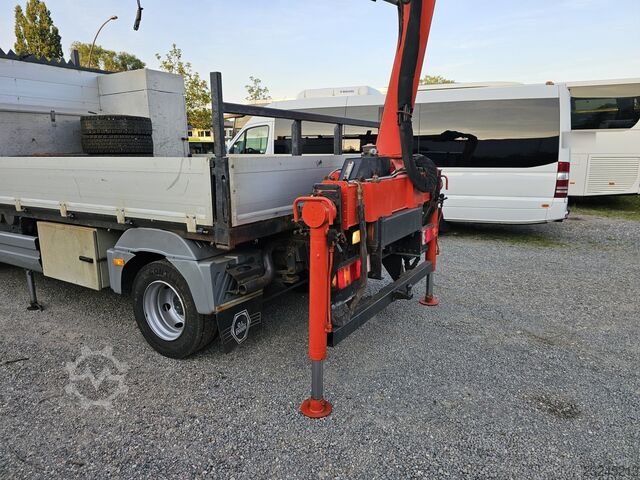 Pick-up pakettiauto Mercedes-Benz 817/42AT7 Palfinger PK 5000 B Werkstatt