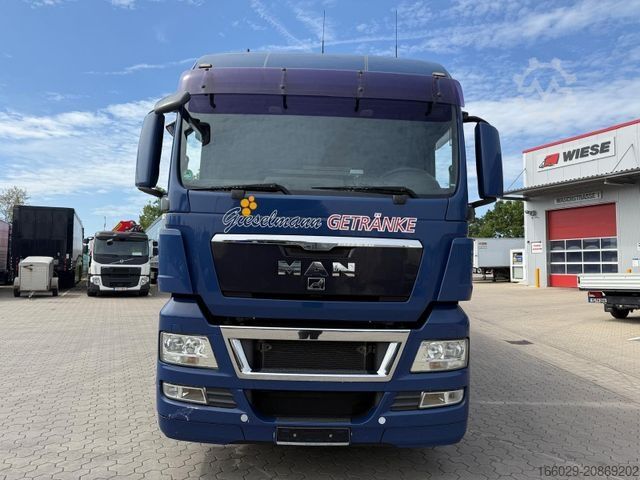 Xe tải thùng kín MAN TGA Schwenkwand-Getränkeaufbau incl. Anhänger