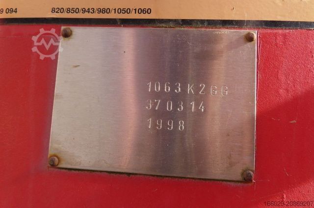 Abrollanhänger Krancontainer HMF 1063