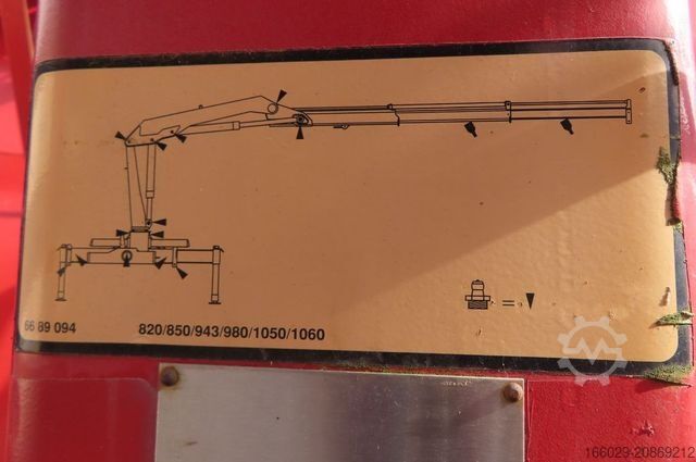 Remorque à châssis interchangeable Krancontainer HMF 1063