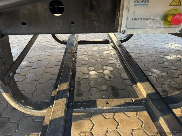 شبه مقطورة بأرضية متحركة KNAPEN K 100 Schubboden 92m³ 10mm Boden Powersheet