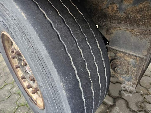 Kofferauflieger SPIER Doppelstock mit Balken, 2 Achser