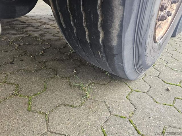 Kofferauflieger SPIER Doppelstock mit Balken, 2 Achser