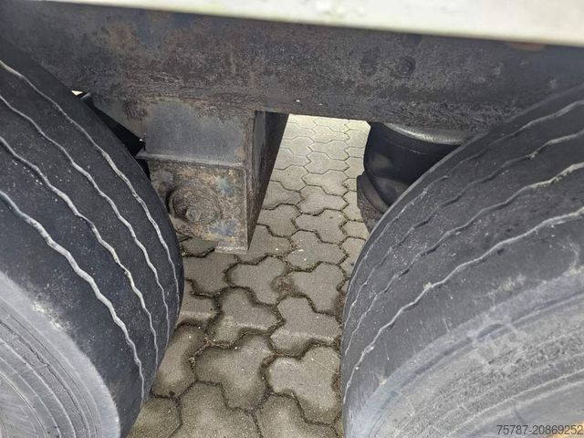 Kofferauflieger SPIER Doppelstock mit Balken, 2 Achser