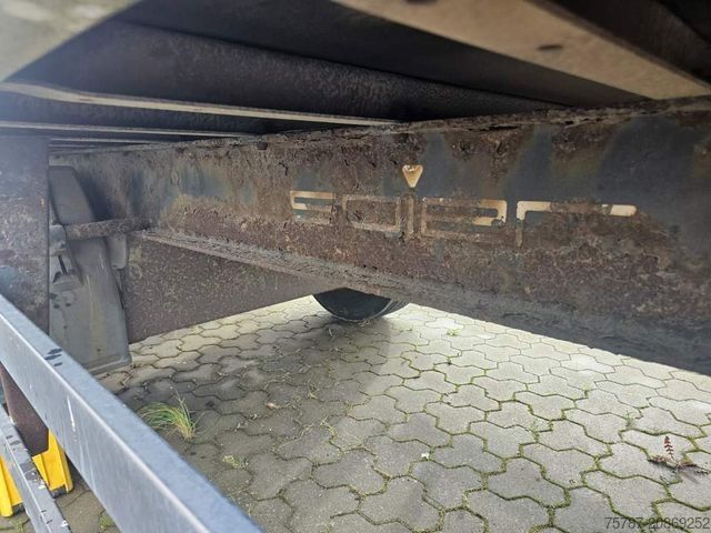 Kofferauflieger SPIER Doppelstock mit Balken, 2 Achser