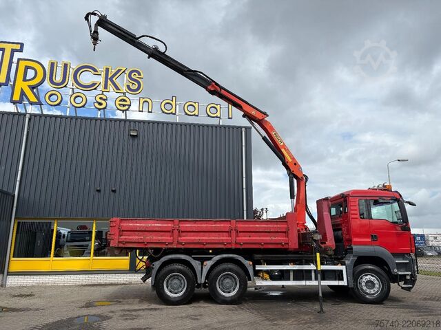 Hook arm system MAN TGA 26.400 + PALFINGER PK12.000 + TIPPER + CONT...