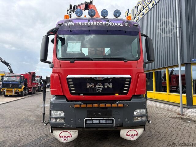 Hook arm system MAN TGA 26.400 + PALFINGER PK12.000 + TIPPER + CONT...