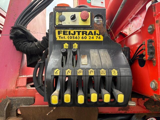 Hook arm system MAN TGA 26.400 + PALFINGER PK12.000 + TIPPER + CONT...
