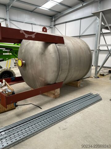 Unused Langfields 7,766 Litre Nickel Mixing Vessel LANGFIELDS RMZ Digester