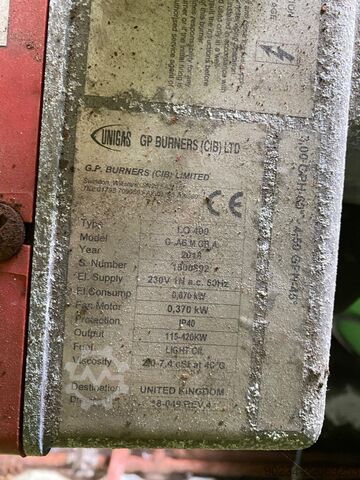 CFB-kjeler 952 kg/time CFB Boilers 952kg/hour