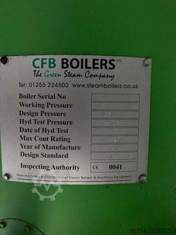 CFB-kjeler 952 kg/time CFB Boilers 952kg/hour