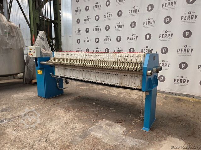 630 x 630 mm Antares Modell AKER 630/50-OO kammarfiltpress ANTARES AKER 630/50-OO