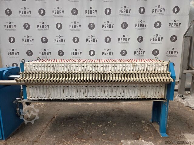630 x 630 mm Antares Modell AKER 630/50-OO kammarfiltpress ANTARES AKER 630/50-OO