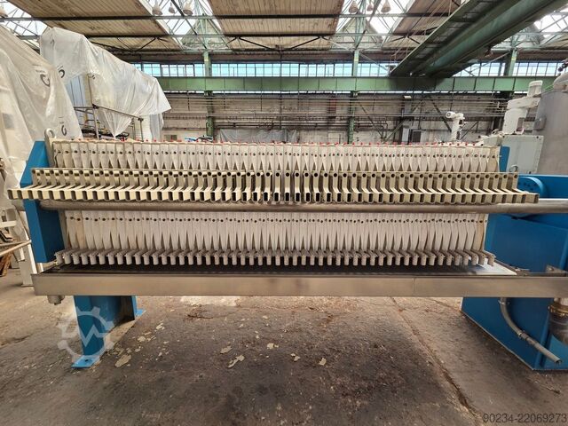 630 x 630 mm Antares Modell AKER 630/50-OO kammarfiltpress ANTARES AKER 630/50-OO