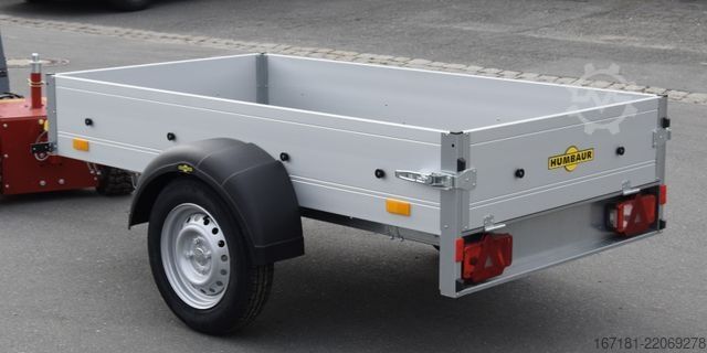 Отворена приколица HUMBAUR Startrailer H 752010 DK, Platzsparend
