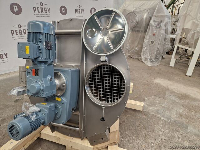 Чисто нова конусна миксер машина от неръждаема стомана PERRYmix модел HVP 600 с капацитет 600 литра PERRYMIX HVP 600