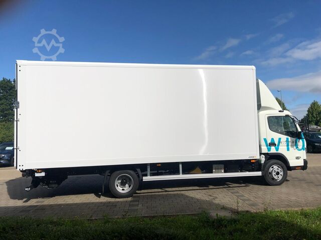 Furgons ar kasti Mitsubishi FUSO Canter 7C18 AMT Koffer LBW KlimaA KAM Kam. LED