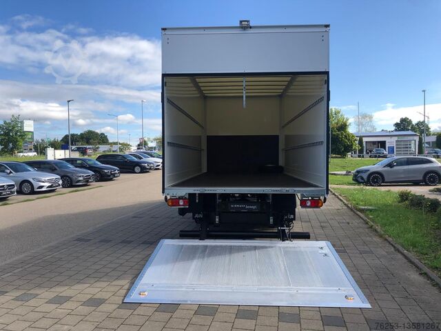 Furgons ar kasti Mitsubishi FUSO Canter 7C18 AMT Koffer LBW KlimaA KAM Kam. LED