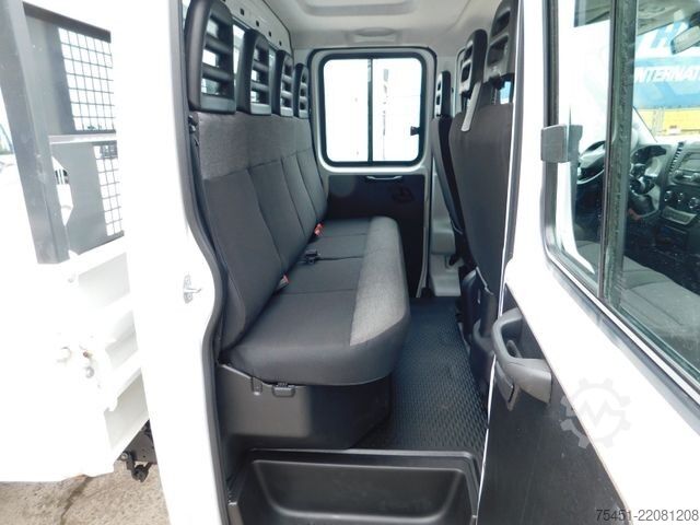 Tipvogn varebil Iveco Daily 50C18 DoKa Dreiseiten Kipper AHK KLIMA STHZ TEMPO
