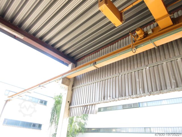 Cranhimmel grúa de puente + carril de traslación Stahl Hallenkran Brückenkran Kran 5,0t Seilzug EL-B50 5000Kg 5t - Spur 9550mm