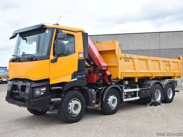 クレーン付きティッパー Renault C430 confort