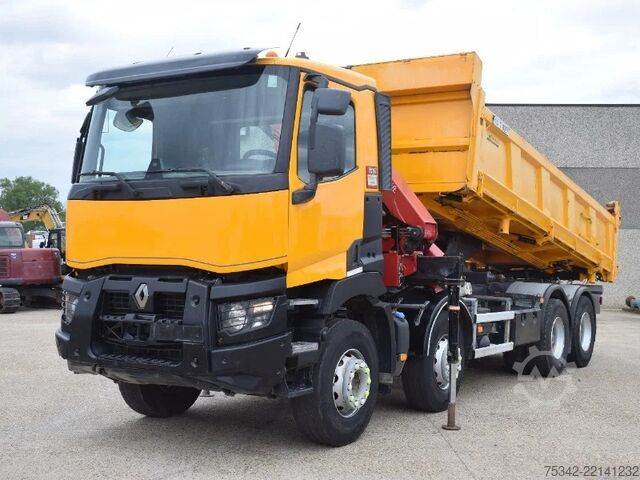 クレーン付きティッパー Renault C430 confort